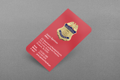 CBP Business Card CBP Business Card (Red)