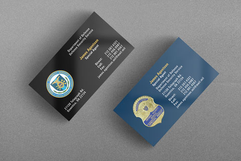 US DoD DSS Business Card US DoD DSS Business Card